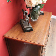 Load image into Gallery viewer, x SOLD Antique French Chest of Drawers, Dark Oak Chest of Three Drawers, Hall Cabinet B10931
