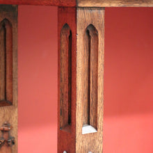 Load image into Gallery viewer, x SOLD Antique French Oak Sacramental Cabinet Gothic Hall Cupboard, Storage Cabinet. B10108
