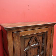 Load image into Gallery viewer, x SOLD Antique French Oak Sacramental Cabinet Gothic Hall Cupboard, Storage Cabinet. B10108
