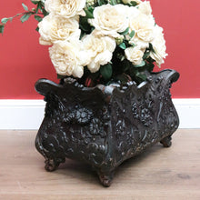 Load image into Gallery viewer, x SOLD Antique French Jardinière, Planter Plant Pot Antique Cast Iron Flower Pot Holder B10771
