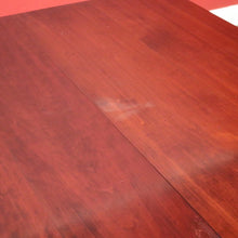 Load image into Gallery viewer, x SOLD Antique French Mahogany Dining Table, Kitchen Table with 3 Extension Leaves. B9874
