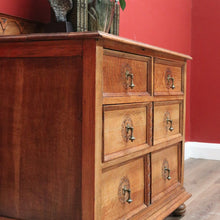 Load image into Gallery viewer, x SOLD Antique French Chest of Drawers, French Oak 5 Drawer Hall Cupboard, Sideboard B10820
