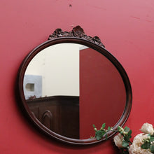 Load image into Gallery viewer, x SOLD Vintage Australia Cedar Wall Mirror, Hall Mirror, Vanity Bathroom Mirror B10315
