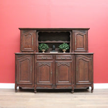 Load image into Gallery viewer, Antique French Oak Sideboard, French 2 Height Drinks Cabinet Buffet Sideboard B10666
