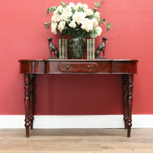 Load image into Gallery viewer, Antique Australian Cedar Hall Table, Cedar Sofa Table, Side Table with Drawer B10969
