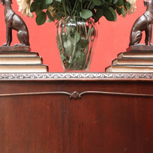 Load image into Gallery viewer, x SOLD Antique English Mahogany Desk, Kidney Shaped Ladies Desk Office Desk with Drawer B10787
