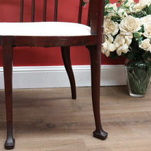 Load image into Gallery viewer, x SOLD Antique French Settee Chair Armchair, 2 Seater Conversation Chair, Lounge, Sofa B10674
