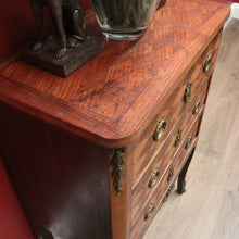 Load image into Gallery viewer, x SOLD Antique French Walnut, Parquetry Chest of Drawers, Hall Cabinet Large Side Table B11034
