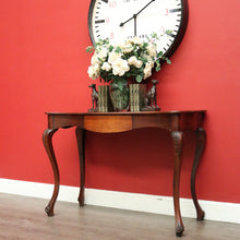Load image into Gallery viewer, x SOLD Antique English Oak Hall Table, Single Drawer to Apron, Sofa, Lounge Side Table. B9868
