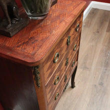 Load image into Gallery viewer, x SOLD Antique French Walnut, Parquetry Chest of Drawers, Hall Cabinet Large Side Table B11034
