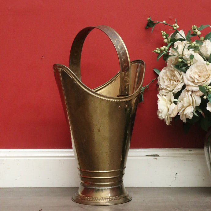 Antique French Brass Umbrella Holder Stand use for Umbrellas, Walking Stick