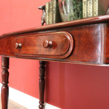 Load image into Gallery viewer, x SOLD Antique Australian Cedar Hall Table, Cedar Sofa Table, Side Table with Drawer B10969
