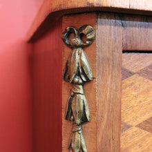 Load image into Gallery viewer, x SOLD Antique French Walnut, Parquetry Chest of Drawers, Hall Cabinet Large Side Table B11034
