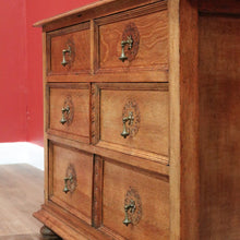 Load image into Gallery viewer, x SOLD Antique French Chest of Drawers, French Oak 5 Drawer Hall Cupboard, Sideboard B10820
