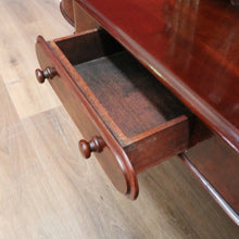 Load image into Gallery viewer, x SOLD Antique Australian Cedar Hall Table, Cedar Sofa Table, Side Table with Drawer B10969
