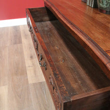 Load image into Gallery viewer, x SOLD Antique French Chest of Drawers, French Oak and Brass Handle Hall Cabinet Chest B10922
