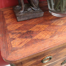 Load image into Gallery viewer, x SOLD Antique French Walnut, Parquetry Chest of Drawers, Hall Cabinet Large Side Table B11034
