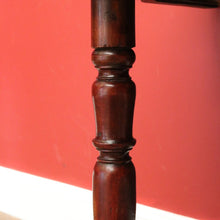 Load image into Gallery viewer, x SOLD Antique Australian Cedar Hall Table, Cedar Sofa Table, Side Table with Drawer B10969
