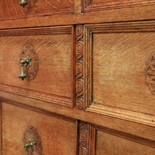 Load image into Gallery viewer, x SOLD Antique French Chest of Drawers, French Oak 5 Drawer Hall Cupboard, Sideboard B10820
