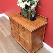 Load image into Gallery viewer, x SOLD Antique French Chest of Drawers, French Oak 5 Drawer Hall Cupboard, Sideboard B10820
