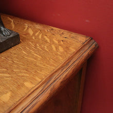 Load image into Gallery viewer, x SOLD Vintage French Chest of Drawers, French Oak and Brass 3 Drawer Hall Cupboard B10807
