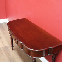 Load image into Gallery viewer, x SOLD Antique Australian Cedar Hall Table, Cedar Sofa Table, Side Table with Drawer B10969
