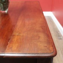 Load image into Gallery viewer, x SOLD Antique Australian Cedar Dining Table, Rustic Country Farmhouse Slab Top Table B11038
