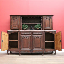 Load image into Gallery viewer, x SOLD Antique French Oak Sideboard, French 2 Height Drinks Cabinet Buffet Sideboard B10666
