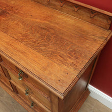 Load image into Gallery viewer, x SOLD Antique French Chest of Drawers, French Oak 5 Drawer Hall Cupboard, Sideboard B10820
