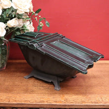 Load image into Gallery viewer, Antique French Art Deco Coal Scuttle, Fire Box, Kindling Paper Magazine Storage B11132
