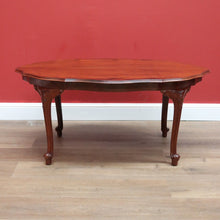 Load image into Gallery viewer, x SOLD Vintage French Mahogany Cabriole Leg Shaped Top Coffee Lamp side Table B10692
