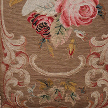 Load image into Gallery viewer, x SOLD Antique English Prayer Chair, Home Worship Kneeler with Tapestry Seat and Back. B11261
