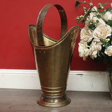 Load image into Gallery viewer, x SOLD Antique French Brass Umbrella Holder Stand use for Umbrellas, Walking Stick. B10113
