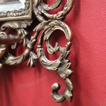 Load image into Gallery viewer, x SOLD Pair of Antique French Brass and Mirror Girandoles, Candle Holders, Wall Sconces B11241
