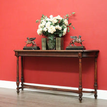 Load image into Gallery viewer, x SOLD Antique Hall Table, French Oak Lift Lid Narrow Sofa Table, Hall Foyer Table B10510
