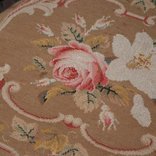 Load image into Gallery viewer, x SOLD Antique English Prayer Chair, Home Worship Kneeler with Tapestry Seat and Back. B11261
