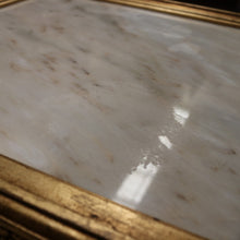 Load image into Gallery viewer, x SOLD Antique French Table, Gilt Wood and Marble Lamp Table, Coffee Table Side Table B11136
