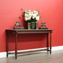 Load image into Gallery viewer, x SOLD Antique Hall Table, French Oak Lift Lid Narrow Sofa Table, Hall Foyer Table B10510
