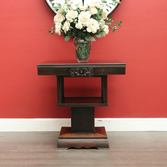 Oriental Games Table Card Tables. 4 Drawer Centre or Hall Table, Console Table