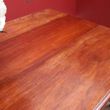 Load image into Gallery viewer, x SOLD Antique Australian Cedar Dining Table, Rustic Country Farmhouse Slab Top Table B11038
