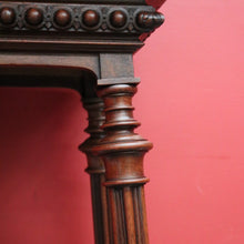 Load image into Gallery viewer, x SOLD Antique French Jardinière Stand Pedestal, Walnut Plant Stand, Statue Holder. B10340
