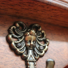 Load image into Gallery viewer, x SOLD Coat Rack, Vintage French Wall Hanging Coat Scarf, Hat Umbrella Rack Brass Hooks B10494
