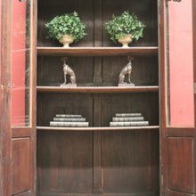 Load image into Gallery viewer, x Sold Antique Bookcase, Brittany, France Two Door Bookcase or China Display Cabinet B10454
