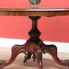 Load image into Gallery viewer, x SOLD Antique English Burr Walnut Table, Sofa Table, Hall Table, Coffee, Centre Table B10798
