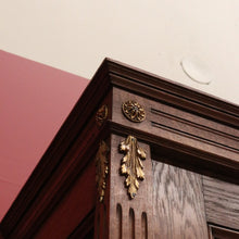 Load image into Gallery viewer, x SOLD Antique French Wardrobe, Antique 2 Door Armoire, Cloak Cabinet Bevelled Mirror B10847
