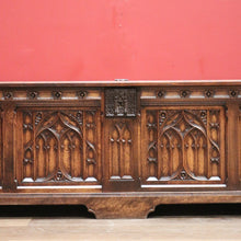 Load image into Gallery viewer, x SOLD Antique French Coffer, Blanket Box, Storage Box, Marriage Chest, or Hall Seat B11128
