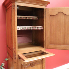 Load image into Gallery viewer, x SOLD Vintage French Drinks Cabinet Pantry Cupboard, Hall Cabinet, Pull out Glass Tray B10534
