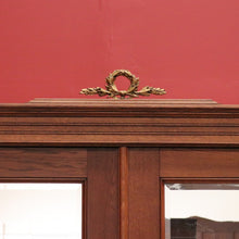 Load image into Gallery viewer, x SOLD Antique French Wardrobe, Antique 2 Door Armoire, Cloak Cabinet Bevelled Mirror B10847
