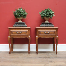 Load image into Gallery viewer, Pair of Bedside Tables, Bedside Cabinets, French Single Drawer Side, Lamp Tables B10950
