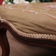 Load image into Gallery viewer, x SOLD Antique English Prayer Chair, Home Worship Kneeler with Tapestry Seat and Back. B11261
